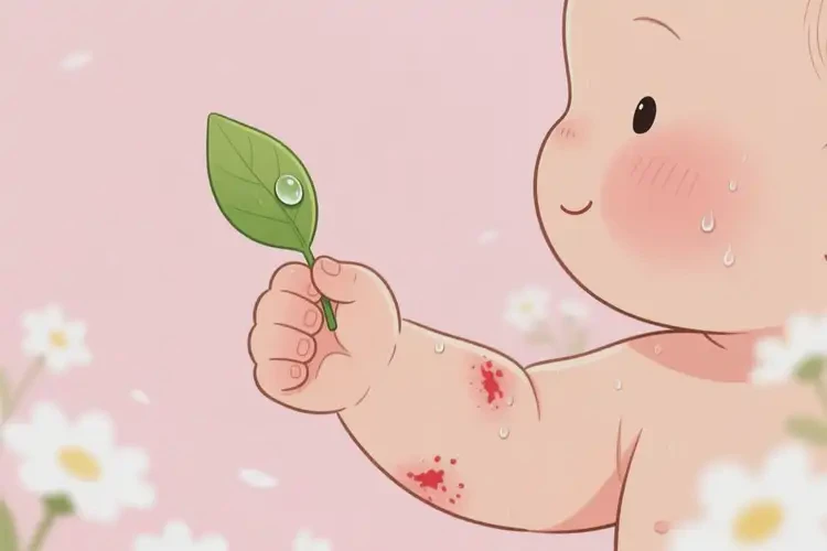 嬰幼兒手臂容易長濕疹能夠徹底治愈嗎(圖3)