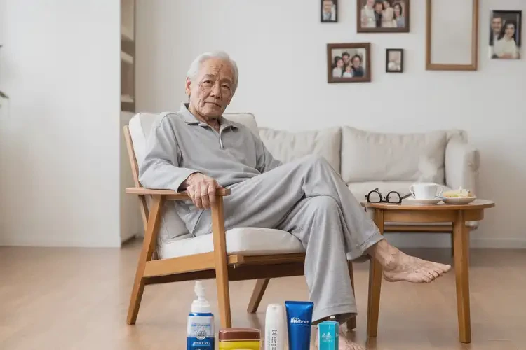 高齡老人大腿起濕疹可以徹底自愈嗎(圖1)