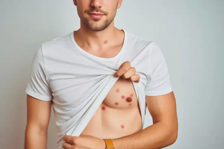 男人身上出現(xiàn)濕疹不管它會自己痊愈嗎(圖4)