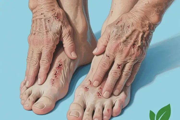 老人四肢出濕疹能靠自己自愈嗎(圖2)