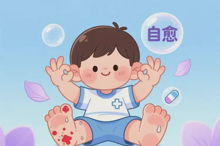 少兒四肢經(jīng)常起濕疹不管它會(huì)自己好嗎(圖1)