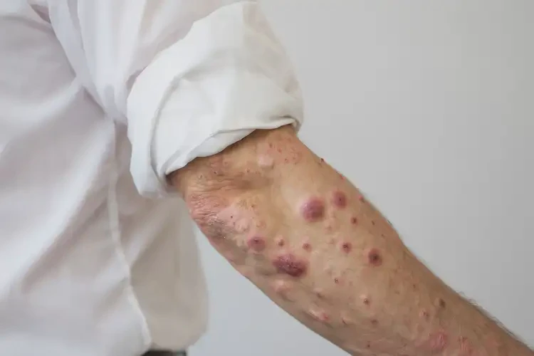 男性手臂容易長濕疹不管它會自己自愈嗎(圖4)