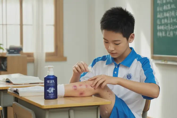 中學生小腿經(jīng)常起濕疹不管它會自己痊愈嗎(圖2)