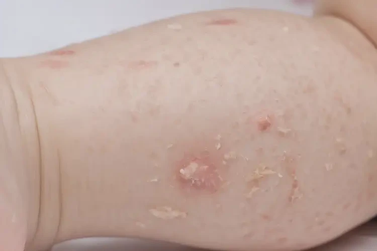 兒童小腿長濕疹不管它會(huì)自己好嗎(圖4)