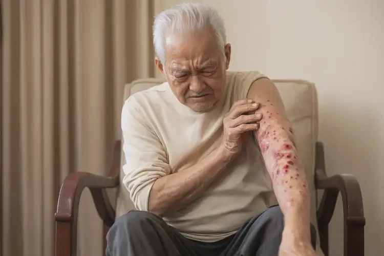 高齡老人四肢長(zhǎng)濕疹不管它會(huì)自己自愈嗎(圖3)