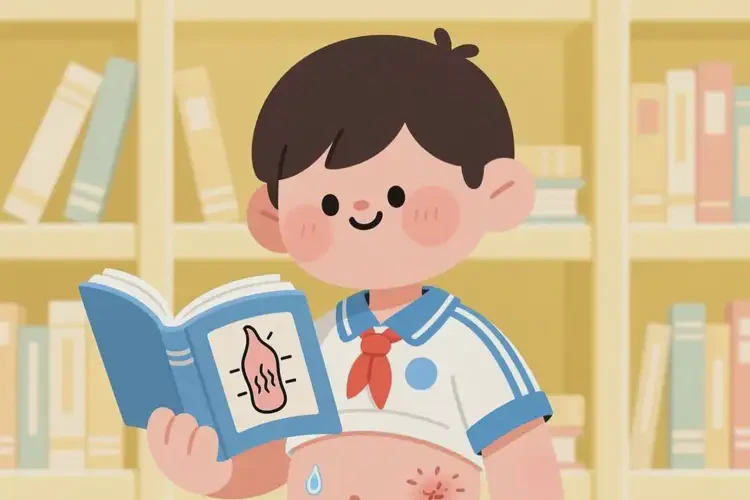 中学生肚子容易长湿疹能够彻底治愈吗(图1)