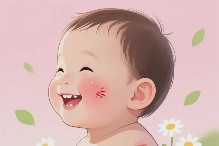 小兒臉上偶爾起濕疹可不可以徹底自愈(圖4)