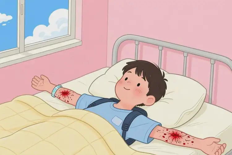 中學(xué)生四肢長(zhǎng)濕疹能徹底自愈嗎(圖1)