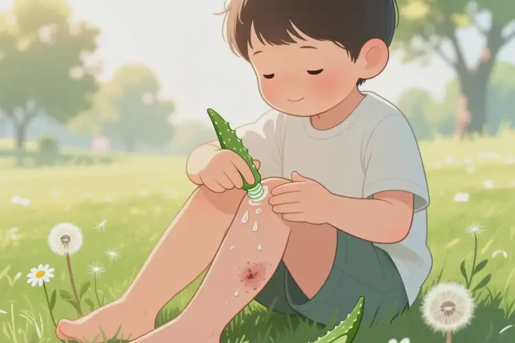 孩子小腿上出濕疹可以徹底自愈嗎(圖3)