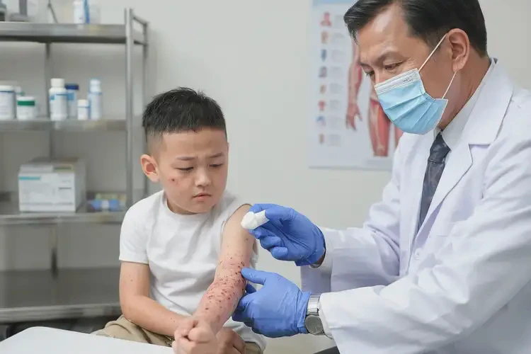 小孩身上容易長(zhǎng)濕疹能徹底自愈嗎(圖3)