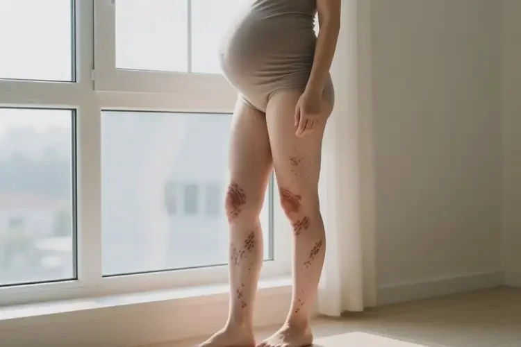 產(chǎn)婦四肢出現(xiàn)濕疹能靠自己自愈嗎(圖1)