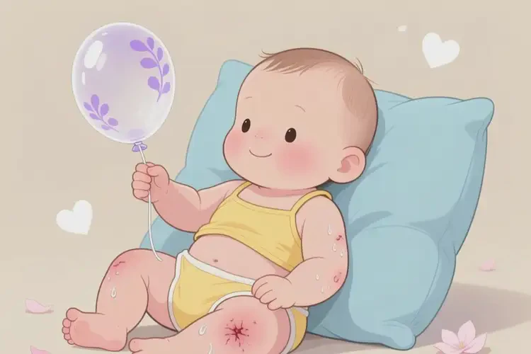 嬰幼兒四肢經(jīng)常起濕疹能靠自己自愈嗎(圖2)