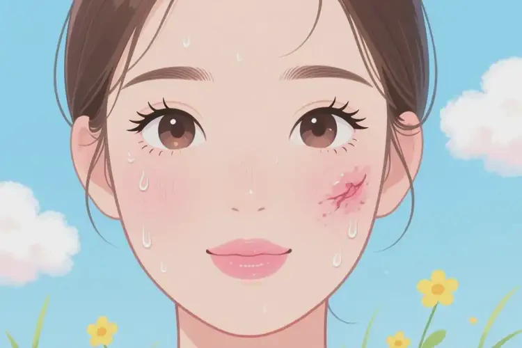 女性臉上經(jīng)常起濕疹能徹底自愈嗎(圖1)