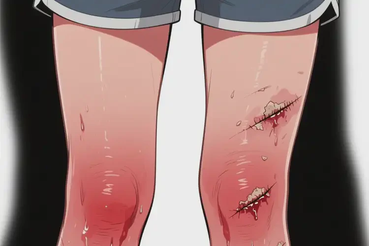 青少年大腿出湿疹可不可以彻底自愈(图3)