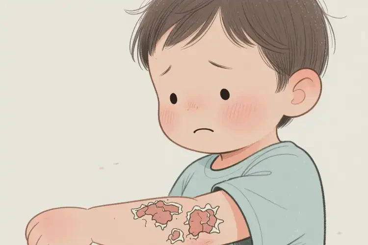 小学生手臂出湿疹能靠自己自愈吗(图3)