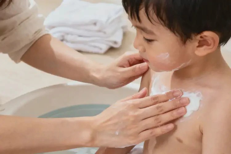 孩子身上出濕疹能徹底自愈嗎(圖4)