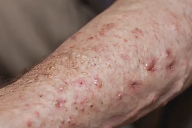 老年人身上出现湿疹不管它会自己痊愈吗(图4)