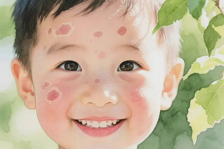 孩子面部長(zhǎng)濕疹能靠自己自愈嗎(圖4)