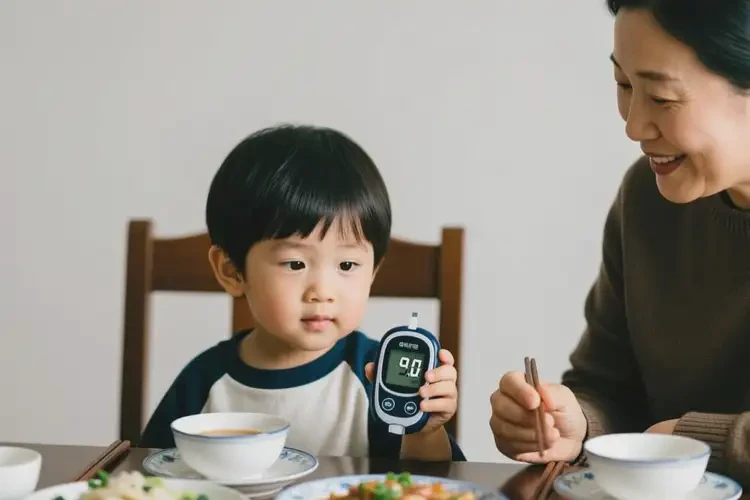 小孩中餐血糖9點(diǎn)0是怎么回事(圖1)
