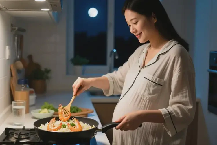 孕妇糖尿病睡前可以吃虾仁炒饭吗(图3)
