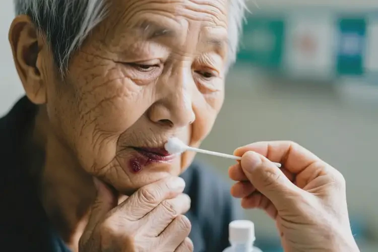 高齡老人面部偶爾長濕疹能不能徹底自愈(圖2)