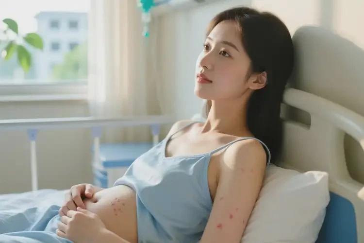 女生肚子上偶爾長濕疹可不可以徹底自愈(圖1)