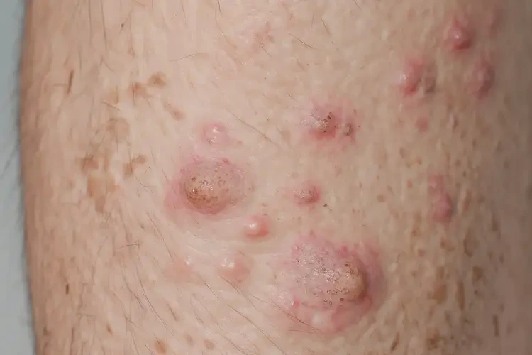 青年人小腿上偶爾長(zhǎng)濕疹可不可以徹底自愈(圖4)