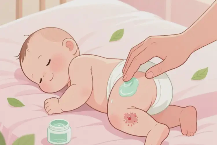 嬰兒大腿偶爾長濕疹能靠自己自愈嗎(圖3)