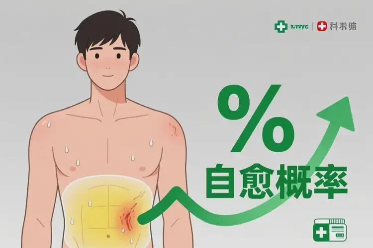 男生肚子上容易起濕疹不管它會自己痊愈嗎(圖1)