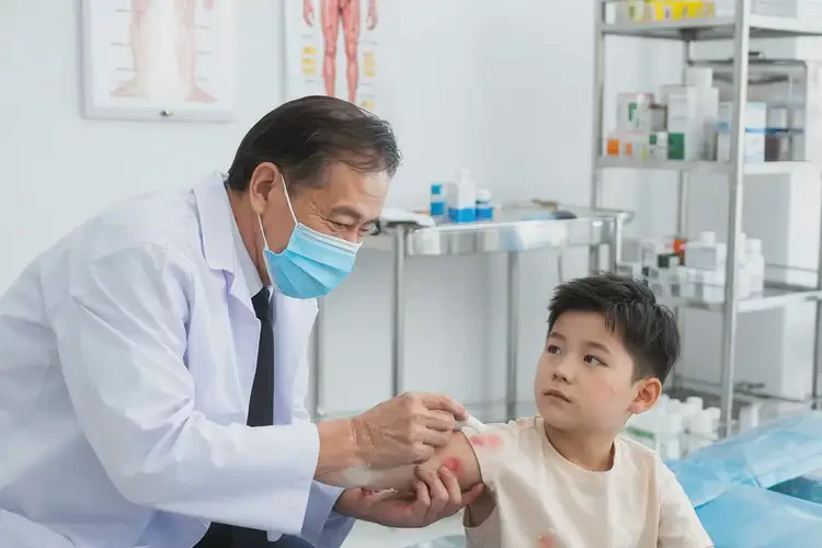 少兒脖子上經(jīng)常起濕疹不管它會(huì)自己痊愈嗎(圖3)