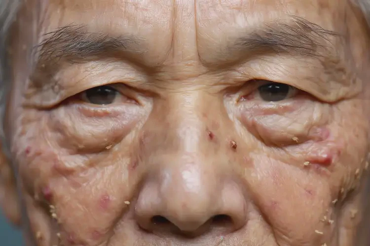 老年人臉上偶爾長濕疹能靠自己自愈嗎(圖4)