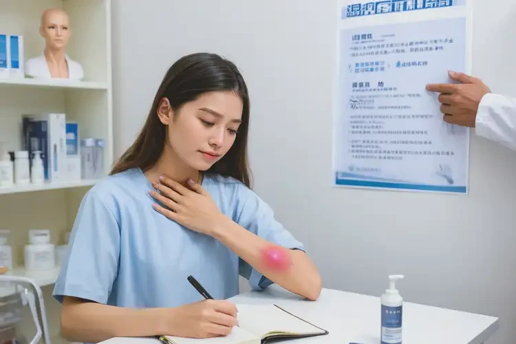 女生手臂上容易长湿疹不管它会自己痊愈吗(图1)