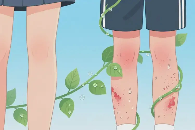 大學(xué)生小腿上容易長濕疹可以徹底自愈嗎(圖4)