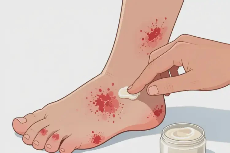 青年人腳上長濕疹能徹底自愈嗎(圖4)