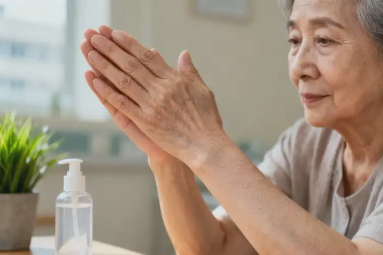 老人身上容易長(zhǎng)濕疹不管它會(huì)自己好嗎(圖3)