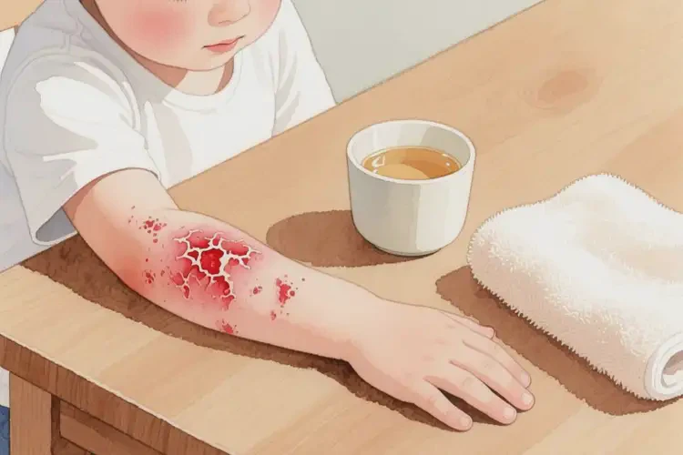 少兒手臂經(jīng)常起濕疹可不可以徹底自愈(圖1)