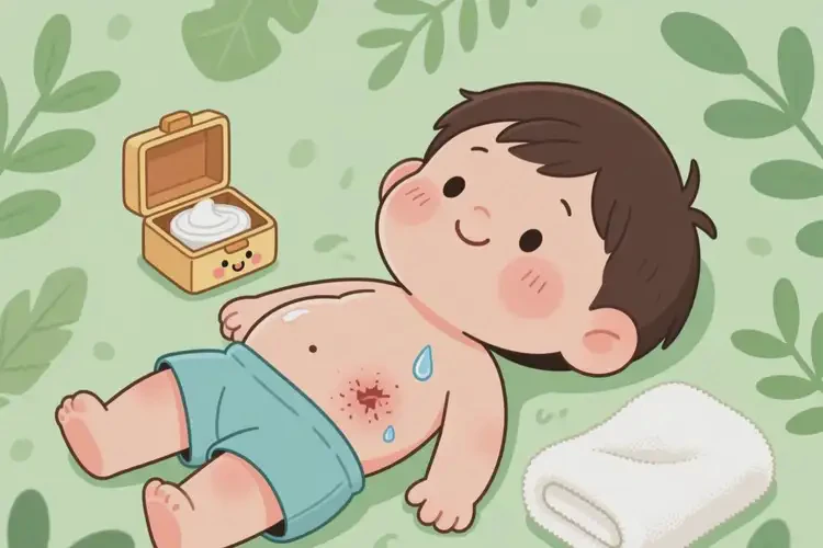 兒童肚子出濕疹能靠自己自愈嗎(圖2)