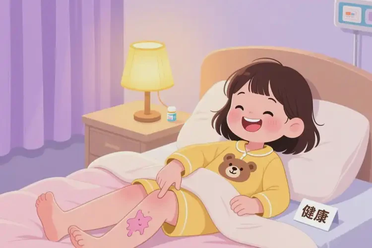 兒童小腿上偶爾起濕疹能夠徹底治愈嗎(圖1)