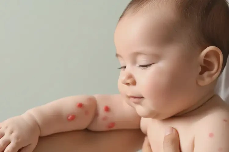 嬰幼兒手臂起濕疹能靠自己自愈嗎(圖2)