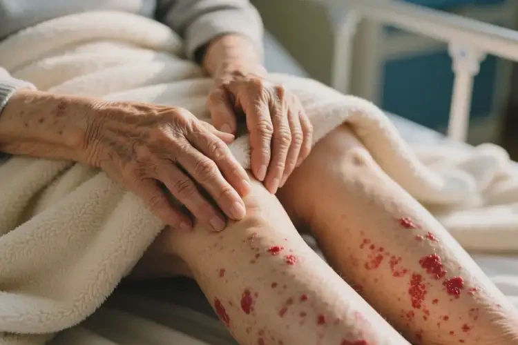 高齡老人四肢出濕疹可以徹底自愈嗎(圖4)