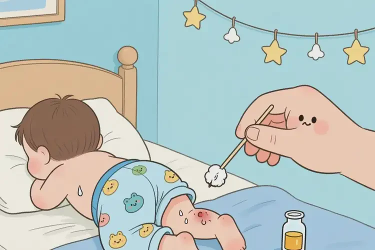 幼兒大腿長(zhǎng)濕疹不管它會(huì)自己自愈嗎(圖3)