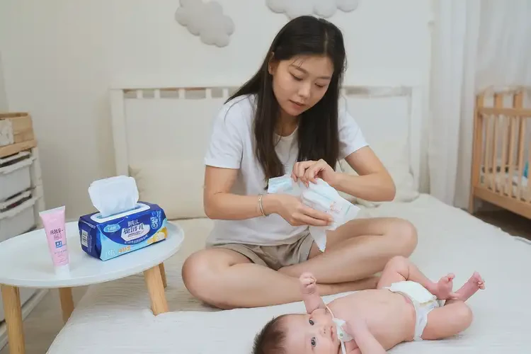 新生兒屁股上經(jīng)常長濕疹不管它會自己痊愈嗎(圖3)