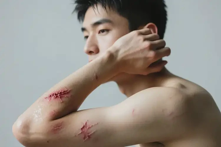 青年人手臂上起濕疹可不可以徹底自愈(圖2)