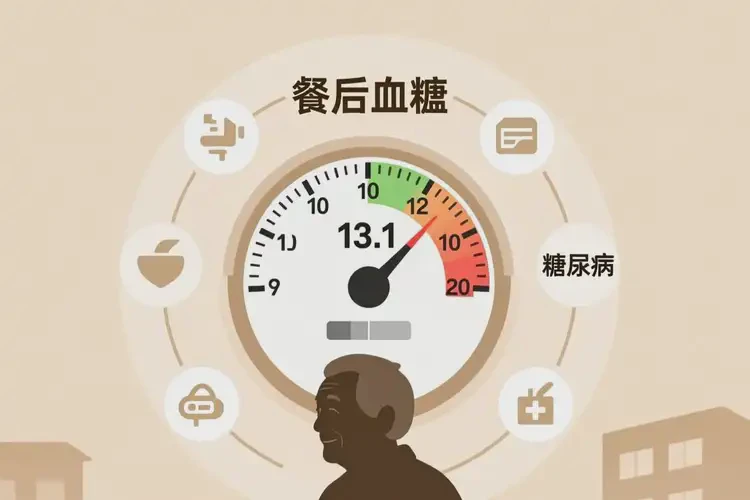中老年人餐后血糖13點(diǎn)1是糖尿病嗎(圖3)