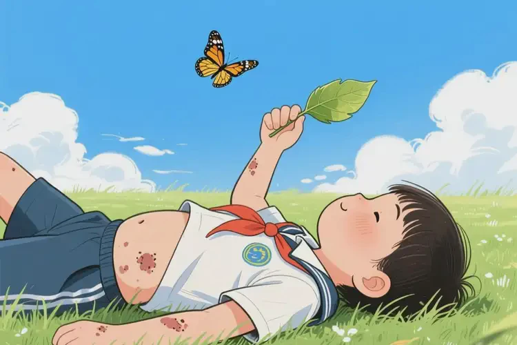 小學(xué)生肚子上經(jīng)常長(zhǎng)濕疹能徹底自愈嗎(圖2)