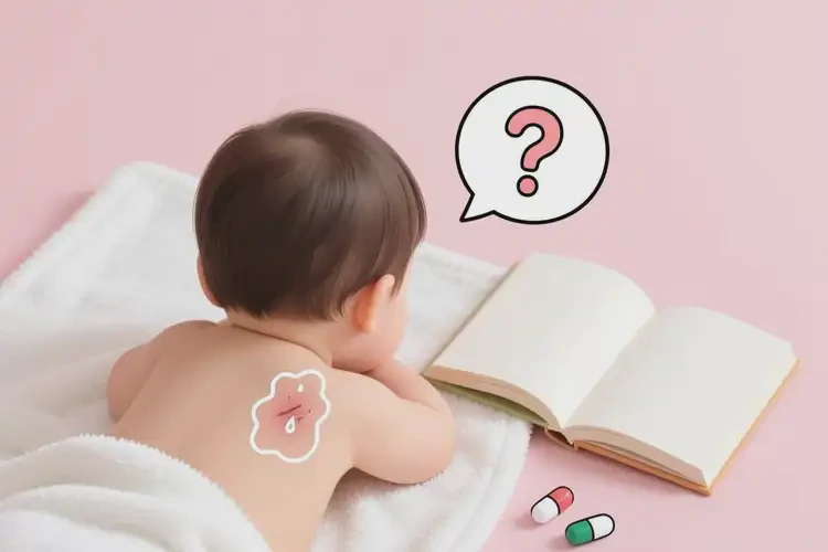 小孩脖子起濕疹不管它會(huì)自己痊愈嗎(圖3)