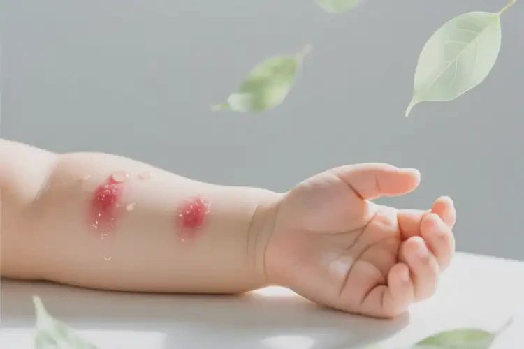 幼兒手臂上偶爾起濕疹可以徹底自愈嗎(圖2)