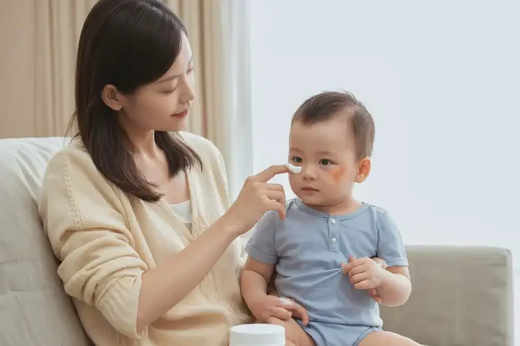 寶寶面部出濕疹能夠徹底治愈嗎(圖3)