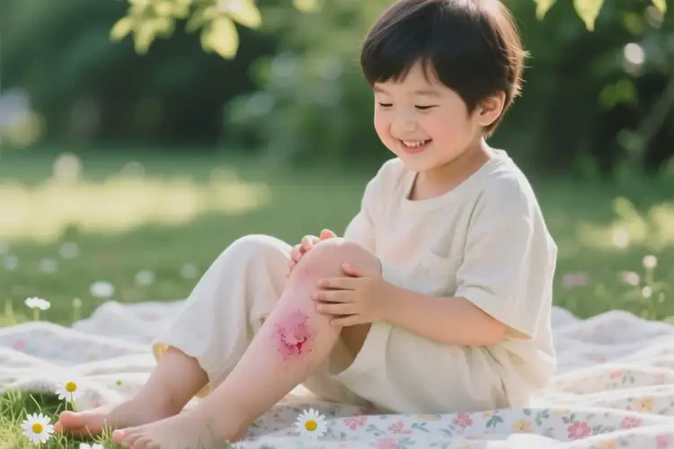 孩子大腿上長濕疹能徹底自愈嗎(圖4)