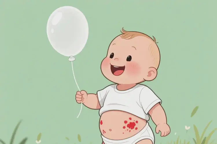 小兒肚子上容易長濕疹不管它會自己好嗎(圖2)